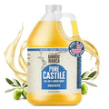 Unscented Castile Liquid Soap 64 oz - Natural, Multi-Purpose, Vegan & Palm Oil Free