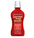 Lavoris Mouthwash Cinnamon Flavored - 18 Fl Oz Pack of 12, Long-Lasting Breath Freshener