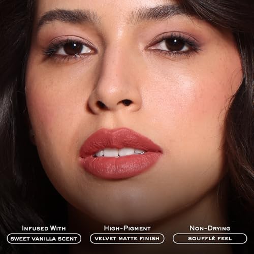 KIRO Velvet Soufflé Soft Matte Liquid Lipstick - Rose Taupe, Hydrating, Long-Lasting 5ml