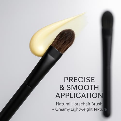Perfection Eye Tightening Cream with Precision Brush 2PCS? Instant Firming & Lifting Eye Cream for Wrinkles, Puffiness & Fine Lines ? Cooling Applicator for Smooth, Youthful Eyes