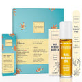 Onsen Secret Japanese Nail Reboot Cuticle Oil & Buffing Kit with File & Pads - Nail Strengthening & Repair - Variation of Nail Kit with Oil