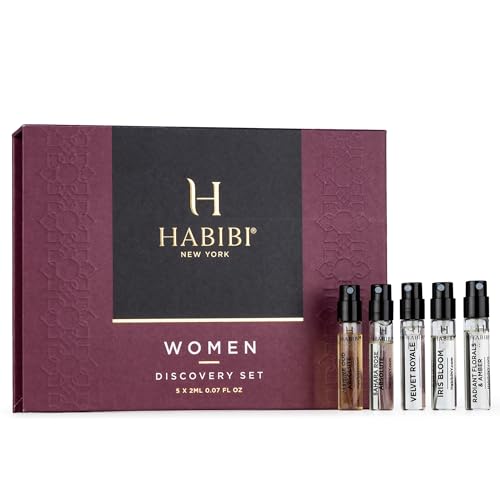 Deluxe Discovery Perfume Set for Women - 5 Fragrances, Travel Size 2mL each