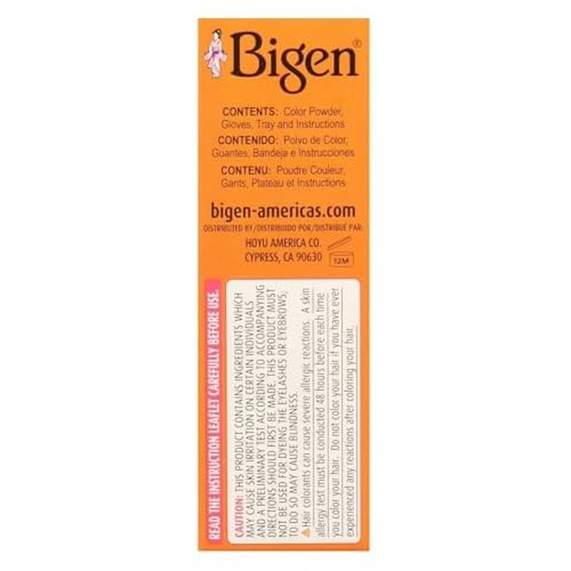 Bigen Permanent Powder Hair Color 88 Blue Black 1 ea (Pack of 3)