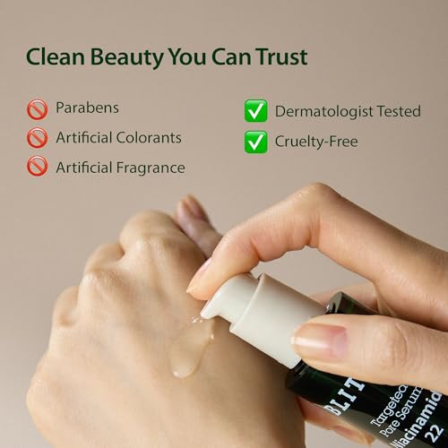 Targeted Pore Serum with 22% Niacinamide for Clear Skin - 1 fl oz