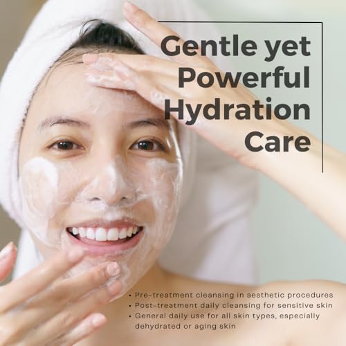 Hydrating Cleanser ? Advanced PDRN & Rose Extract Formula | Gentle Foaming Face Wash for Deep Cleansing, Hydration & Skin Barrier Support ? 5.07 fl.oz