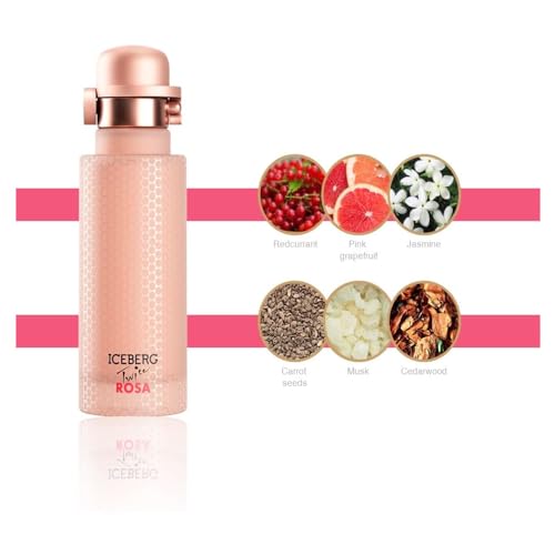 ICEBERG Twice ROSA - Woody Floral Musk Fragrance For The Modern Woman