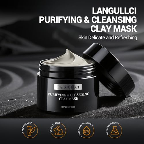 Kaolin Clay Face Mask for Blackhead Removal & Oil Control - 10.5 oz