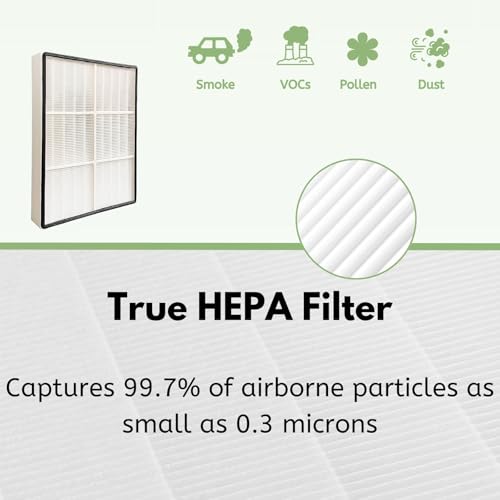 Nispira 2-Pack HEPA Air Filter for Whirlpool & Kenmore Air Purifiers AP150 AP250