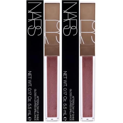 NARS Afterglow Lip Shine - Supervixen for Women - 0.17 oz Lip Gloss (Pack of 2)