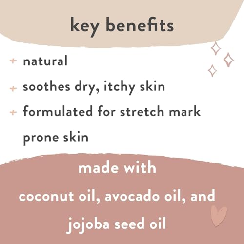 The Honest Company Mama Glow Body Oil 4.2 Fl Oz Pack of 2 - Hydrating & Soothing for Pregnant Bellies