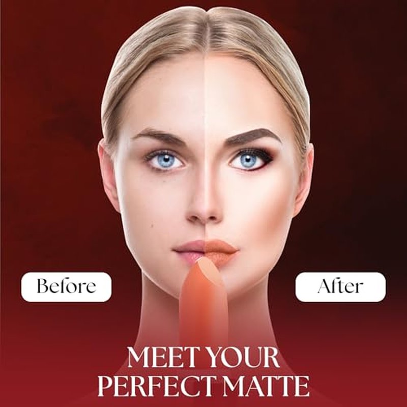 lipstick provides smooth application, long lasting wear non-sticky glides on provides maximum color organic shea butter peachy peach