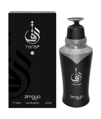 Zimaya Taraf Black Men’s Eau De Parfum 100ml – Exotic Arabian Scent, Long-Lasting
