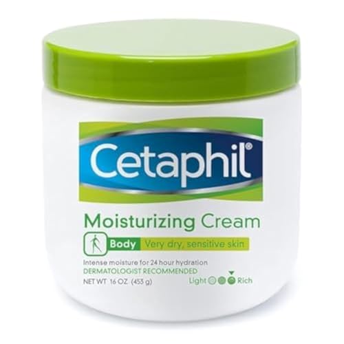 Cetaphil Fragrance-Free Moisturizing Cream 16oz - Sensitive Skin Hydration
