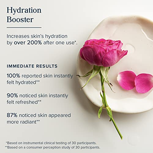 HERITAGE STORE Rosewater & Glycerin Hydrating Facial Splash - Dry Combination Skin Care - Rose Water with Vegetable Glycerine - Made w/out Dyes or Alcohol, Hypoallergenic, Vegan, 60-Day Guarantee, 4oz