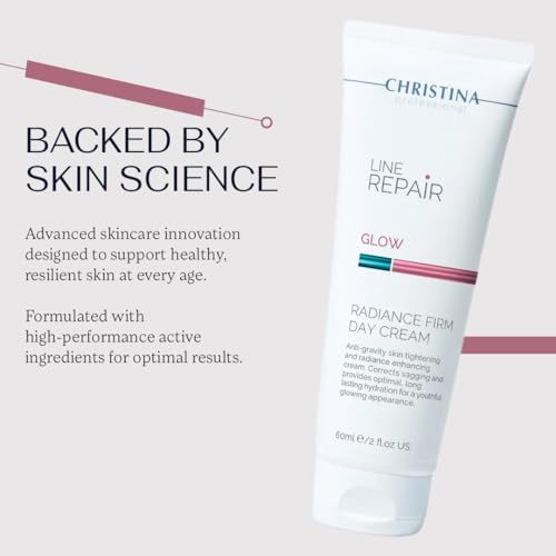 Radiance & Firming Day Cream with Peptides - 60ml, Brightening Moisturizer
