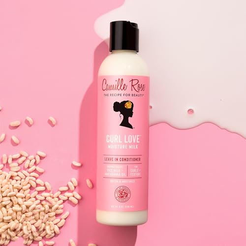 Camille Rose Curl Love Moisture Milk Leave-In Conditioner - 8 Fl Oz Pack of 6