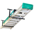 StoreYourBoard Adjustable Overhead Ladder Rack - Garage Ceiling Storage, Single
