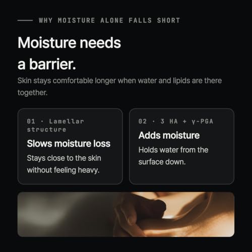 Hydrating Face Moisturizer Barrier Support 1.7 Fl Oz - Organic, Fragrance-Free