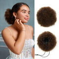 6 Inch Afro Puff Drawstring Ponytail Extension for Black Women - Pack of 1