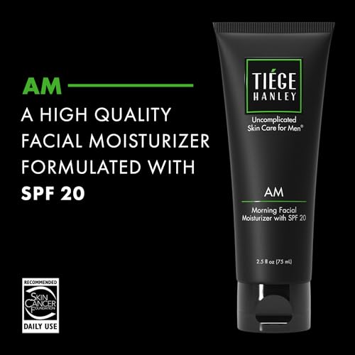 Men's Morning Face Moisturizer with SPF 20 - AM, 2.5 Fl Oz