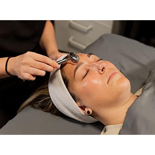 Stainless Steel Ice Roller & Rose Quartz Facial Set | Luxury Skin Care Tools for Lymphatic Drainage, Product Absorption, Skin Tightening, & Relaxation