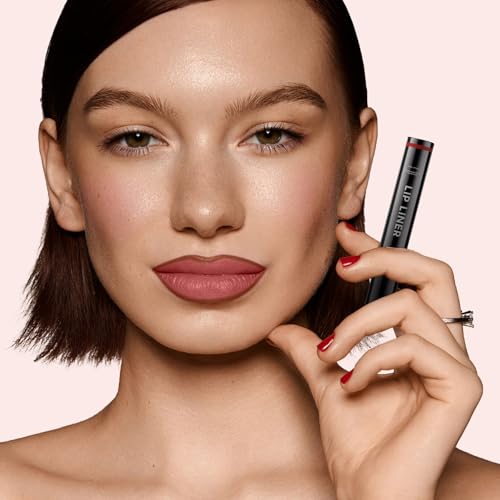 Lip Stain - Peel Off Lip Stain, Lip Liner Long-Lasting Moisturizing, Waterproof Nourishing Lip Tint with Matte Finish for Natural Lip Color for All Skin Tones, Valentines Day Gifts for Her (Nude)