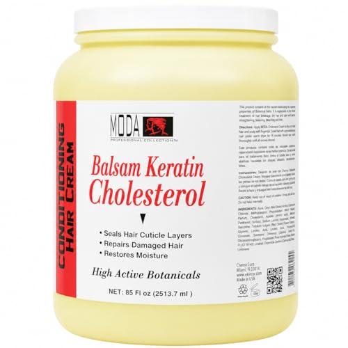 MODA Keratin & Cholesterol Hair Mask 85 oz Deep Moisturizing Salon Treatment
