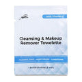 Cleansing & Makeup Remover Towelette with Vitamin E ? Alcohol-Free Heavy Face Cleansing Wipes ? Exfoliating Makeup Remover Wipes ? Biodegradable & Eco Friendly Make up Remover Face Wipes - Pack of 250