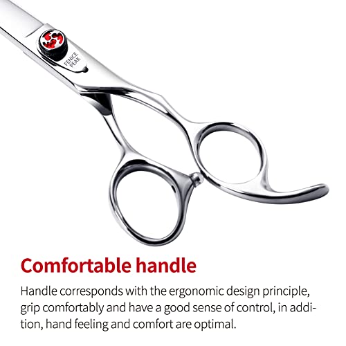 7.5-Inch Hair Cutting Scissors - Sharp 440C Stainless Steel Barber Shears