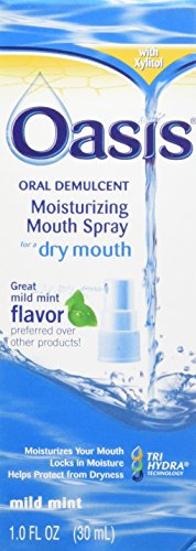 Dry Mouth Spray 1 oz Pack of 6 - Soothing Oral Hydration & Breath Freshener