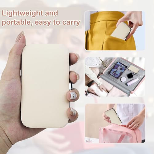 Manicure & Pedicure Kit 7-in-1 Nail Clipper Set for Travel - Beige 24 Pack, 4.4 Inch