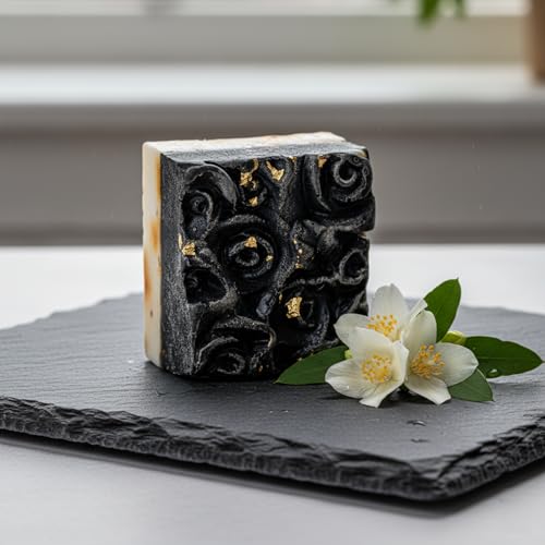 CALDRE Moroccan Beauty Shea Butter & Nila Bar Soap Jasmine Lavender Rose Scented Cleansing Bar 120g