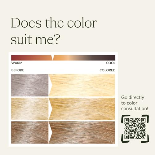 Herbal Hair Color for Shine & Gray Coverage - Natural Golden Blonde to Copper, 3.5 oz