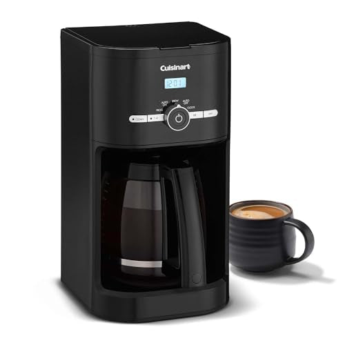 Cuisinart Classic 12-Cup Programmable Coffee Maker Black DCC-1120BKNAS