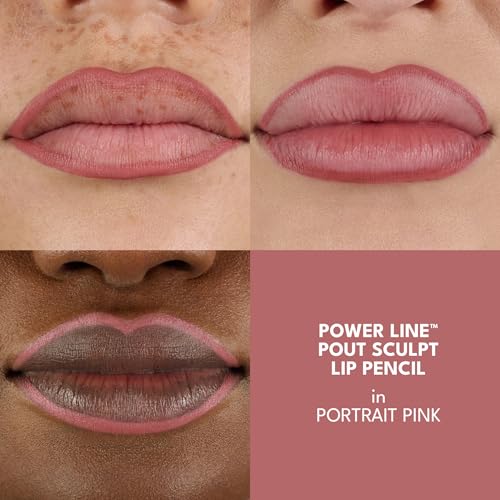 BUXOM Power Line Lip Liner AB Portrait Pink 0.3g | Plumping Lip Makeup