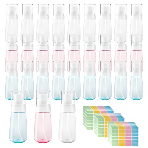 27 Pcs Travel Spray Bottles Set - 2oz Leak Proof Refillable Mist Containers – Mix-3