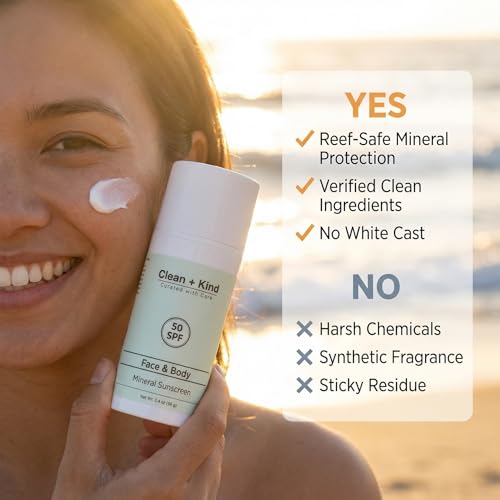 Organic Beef Tallow Sunscreen SPF 50 2-Pack – Mineral, Reef Safe, Natural UV Blocker