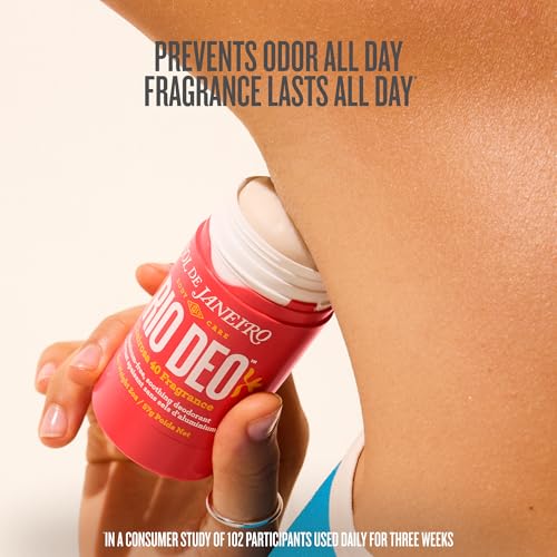 Deodorant Stick with Refill Cartridge - Aluminum-Free, Natural, 98% Derived