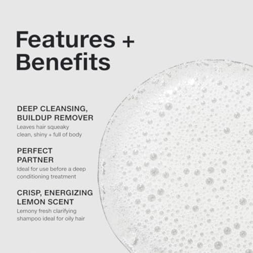 Paul Mitchell Clarifying Shampoo 33.8 Fl Oz Pack of 2 Deep Cleanses Buildup for All Hair Types
