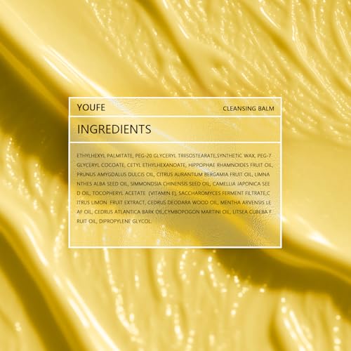 Vitamin E Cleansing Balm 4-Pack – Melts Waterproof Makeup & SPF, Travel-Friendly (3oz) - YOUFE Variation 4