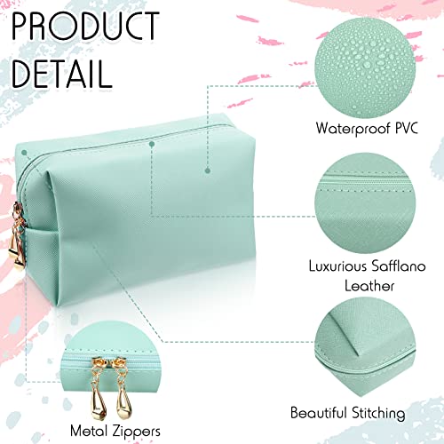 6-Piece Water-Resistant Makeup Bags Set - Portable Cosmetic Organizer for Travel & Daily Use