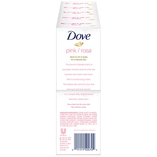 Dove Pink Moisturizing Beauty Bar for Soft Skin 20-Pack 3.75 oz