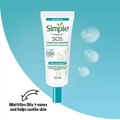 Simple SOS Clearing Booster, 25 ml - Packaging May Vary