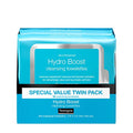 Neutrogena Hydro Boost Facial Cleansing & Makeup Remover Wipes Twin Pack 50 Count