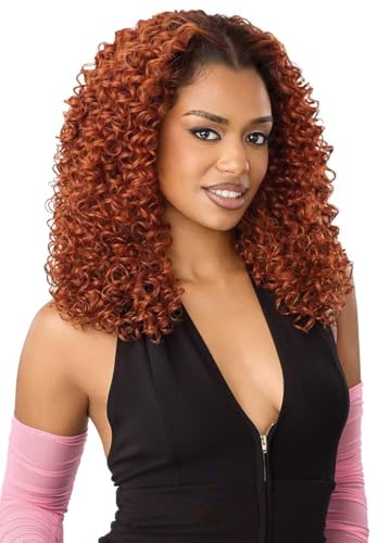 Outre Lace Front Wig 13x6 Frontal with Pre-Plucked Hairline - Dark Brown 2