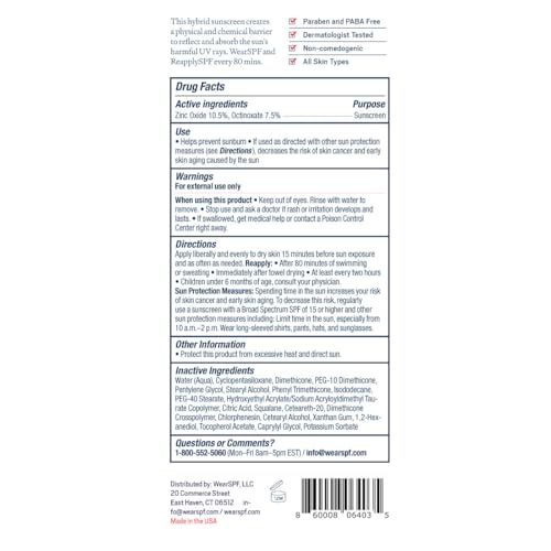 Wear SPF Essential Sunscreen Hybrid Lotion - SPF 50, 3-pack