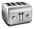 4-Slice Manual Toaster with Extra-Wide Slots and Adjustable Shade
