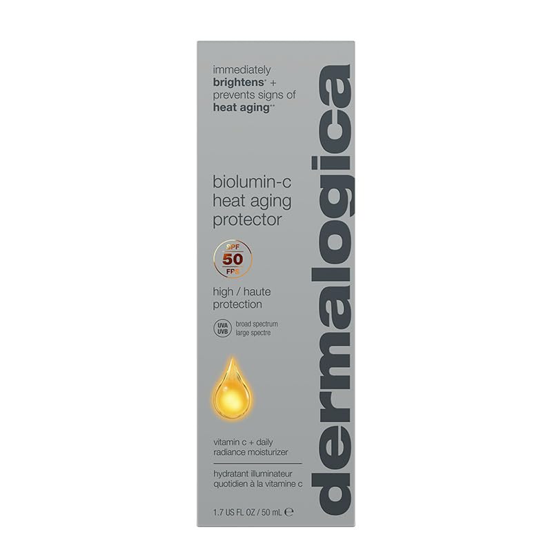 Dermalogica BioLumin-C Heat Aging Protector SPF 50 Moisturizer - Brightening Sun Defense