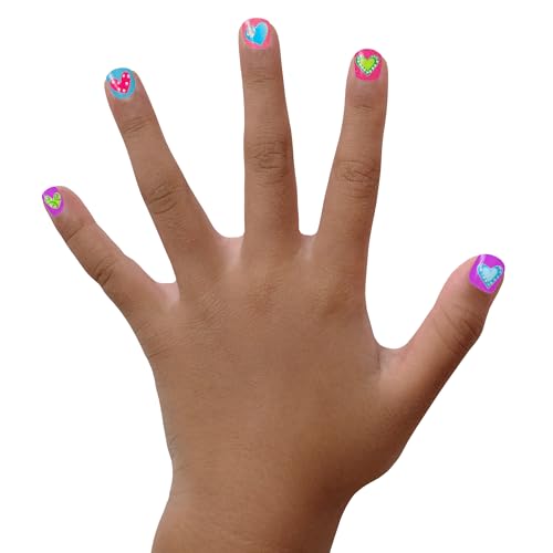 Piggy Paint | 100% Non-Toxic Girls Nail Polish | Safe, Cruelty-free, Vegan, & Low Odor for Kids | Birthday Cake Shake Set (4 Polish + Nail Art Gift Set)