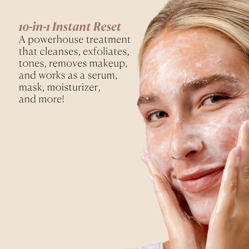 Unscented Collagen Face Cleanser for Women - Hydrating & Exfoliating Moisturizer